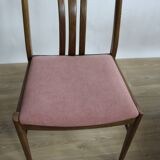 4 scandinavian oak chairs reupphilized to your taste 1950 denmark