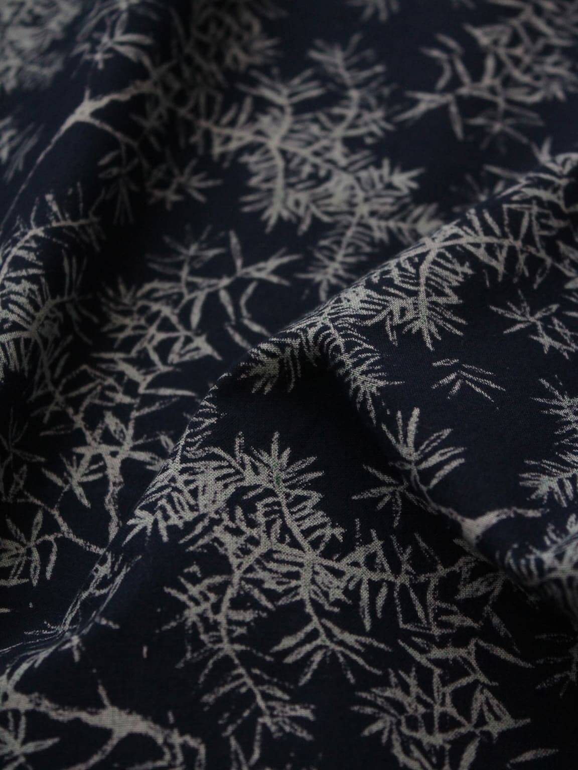 Tissu en coton vintage finlandais « Nummi » de Kristina Isola, 1,40 m x 2,12 m