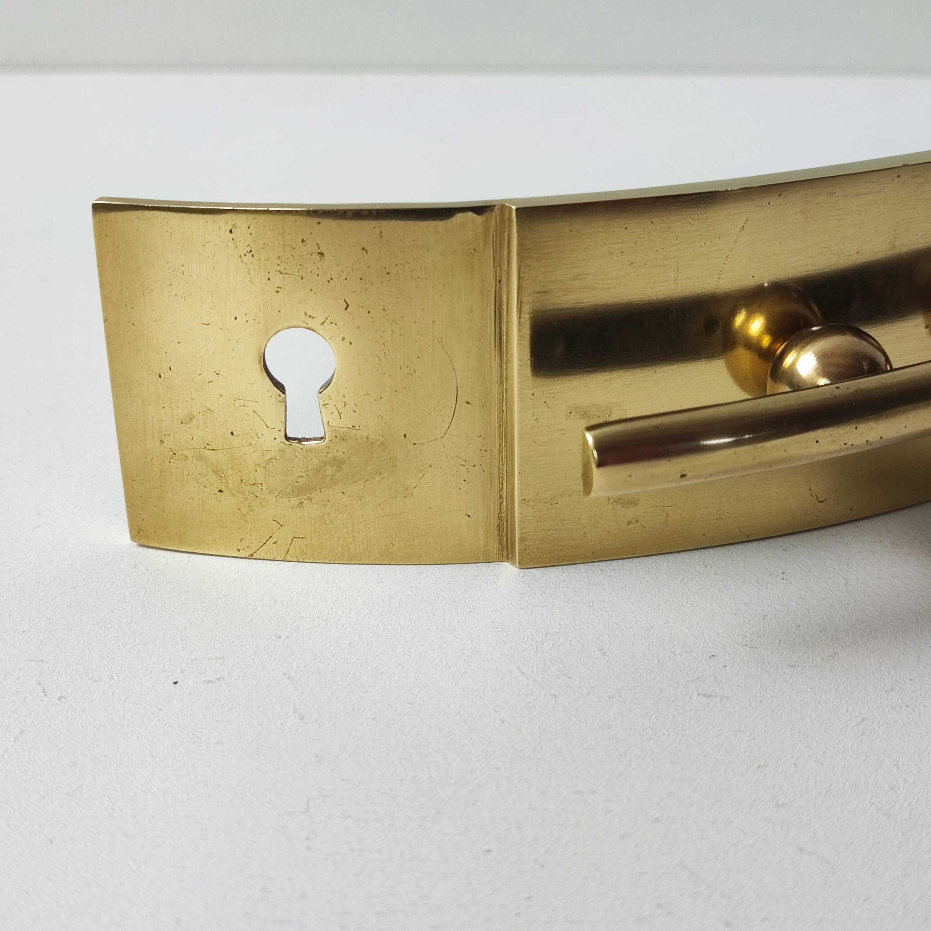 Art Deco brass handles