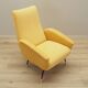 Yellow armchair, Italian design, 1970s, production: Italy