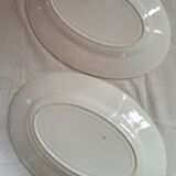 Duo of oval dishes