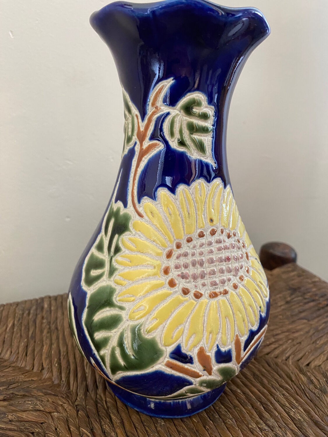 Sunflower vase