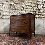 Mahogany Commode From Louis XVI XVIII Eme Century