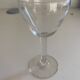 Set of 6 port wine glasses with engraved cherry decor from the 50s/60s