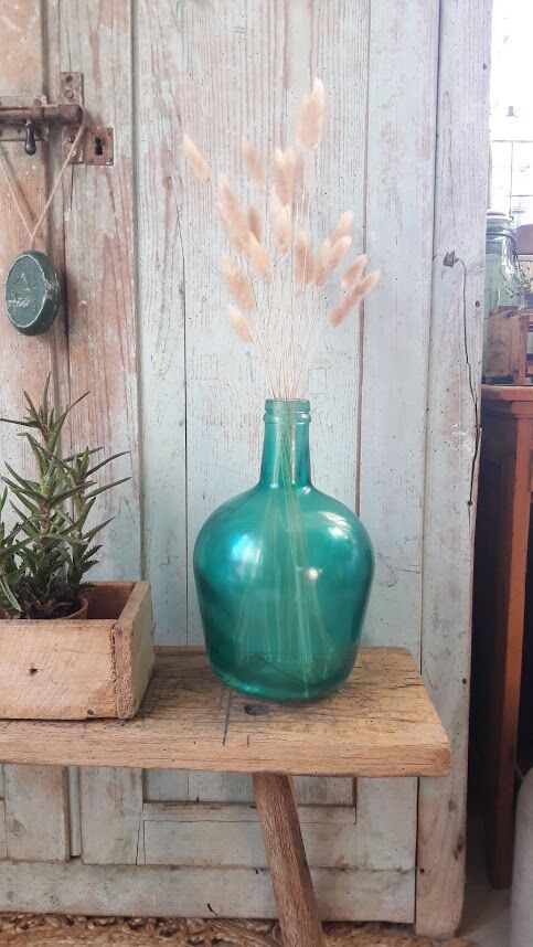 Blue demijohn
