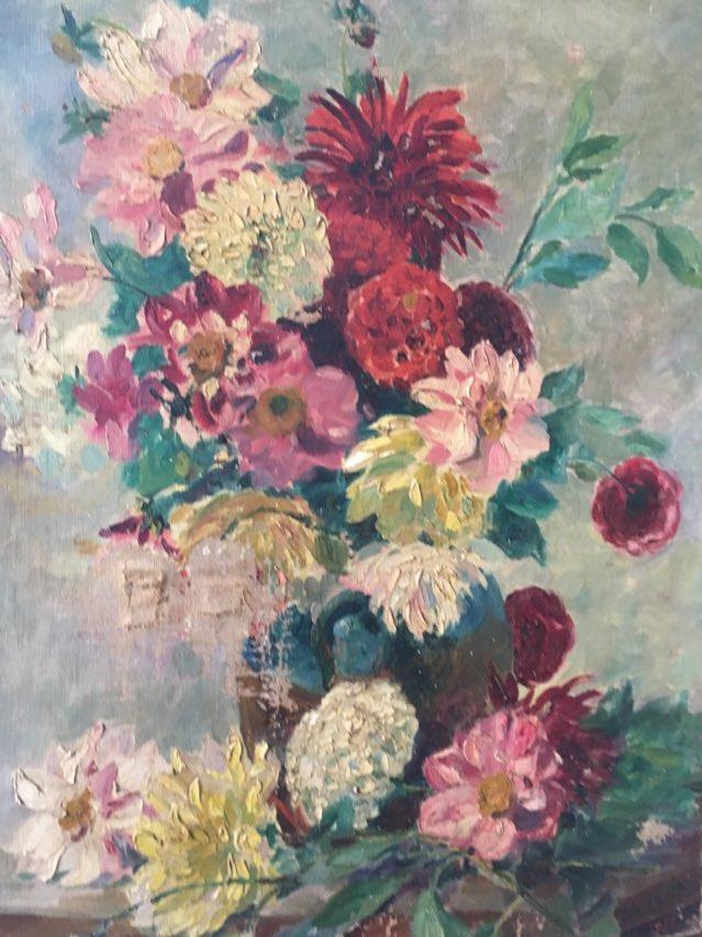 Painting ancient still life