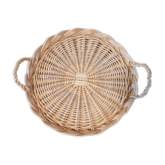 Wicker tray