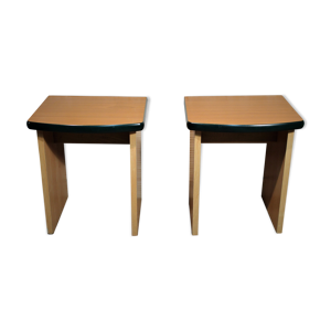 Paire tables chevet