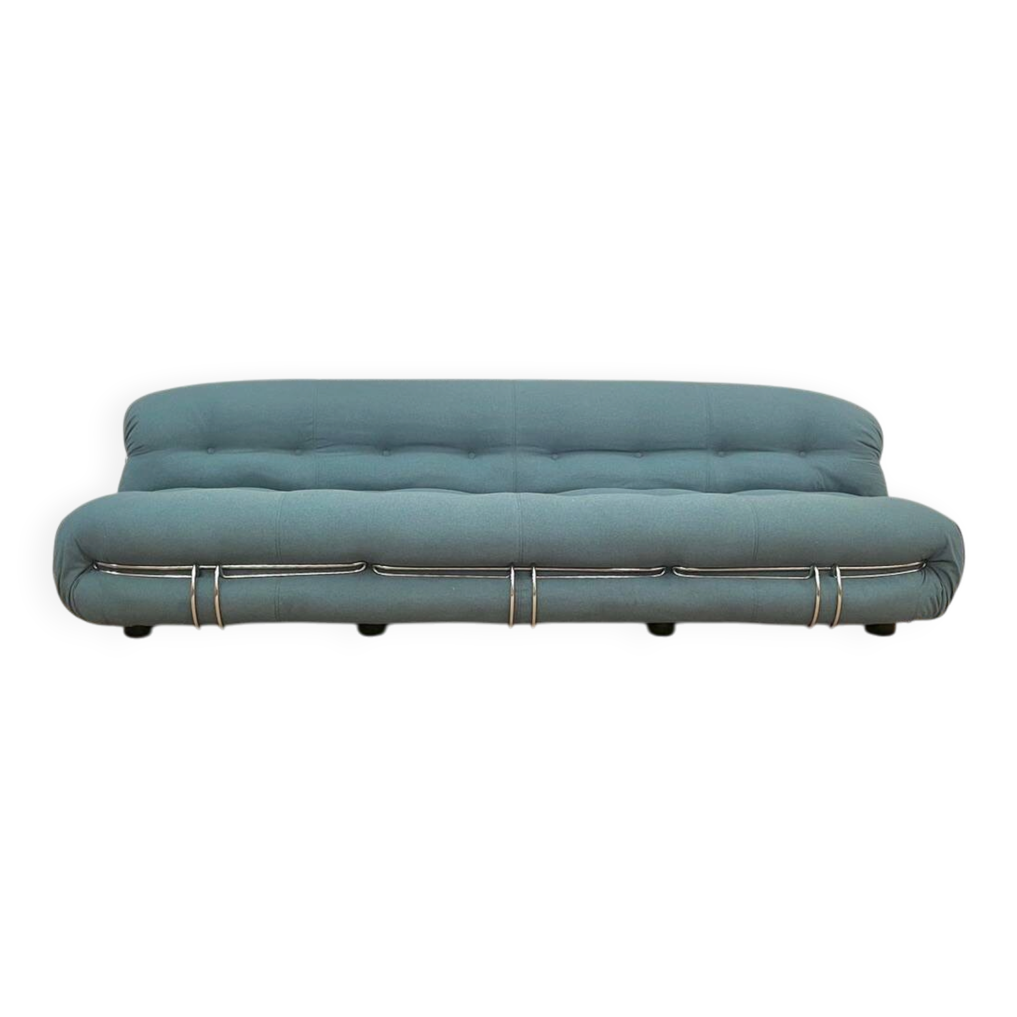 4-seater sofa Soriana Scarpa Cassina Italy circa 1970s