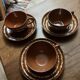Art Deco coffee or tea service by Digoin Sarreguemines