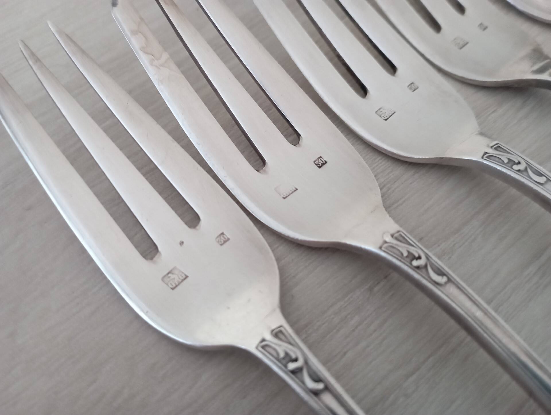 Gabriel GAY silver-plated forks