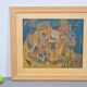 Piet Koenen, Modern Surrealist Composition, Silkscreen & Mixed Media, 1990s