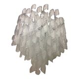 Murano Glass Sputnik Chandelier With Swirling Italian Glass