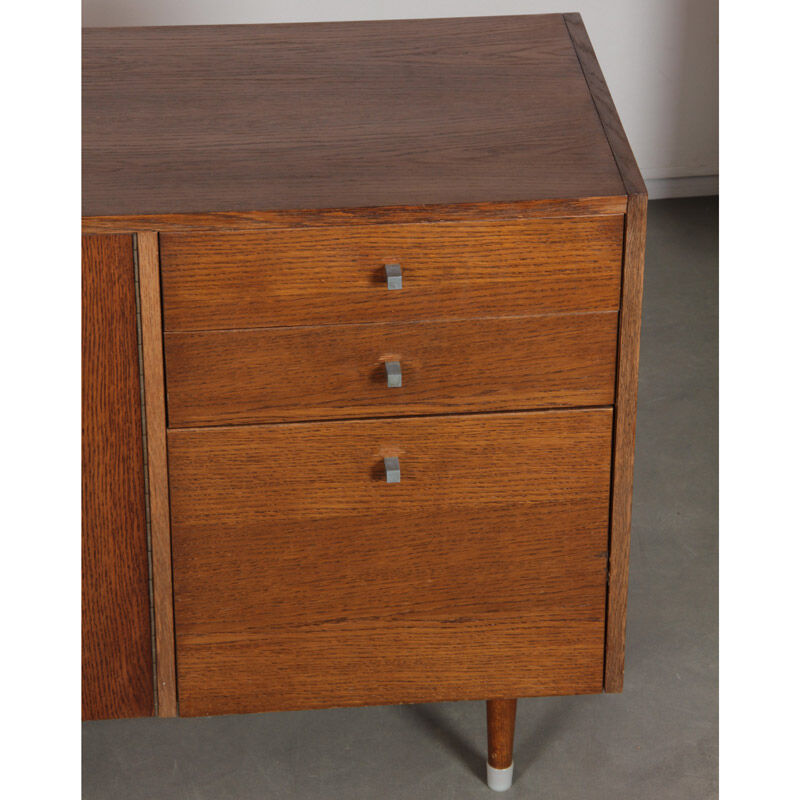 Wooden enfilade produced by drevozpracujici podnik, 1960