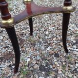 Antique Louis XVI style side table with marble top