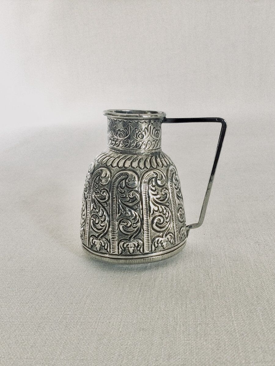 Silver milk pot