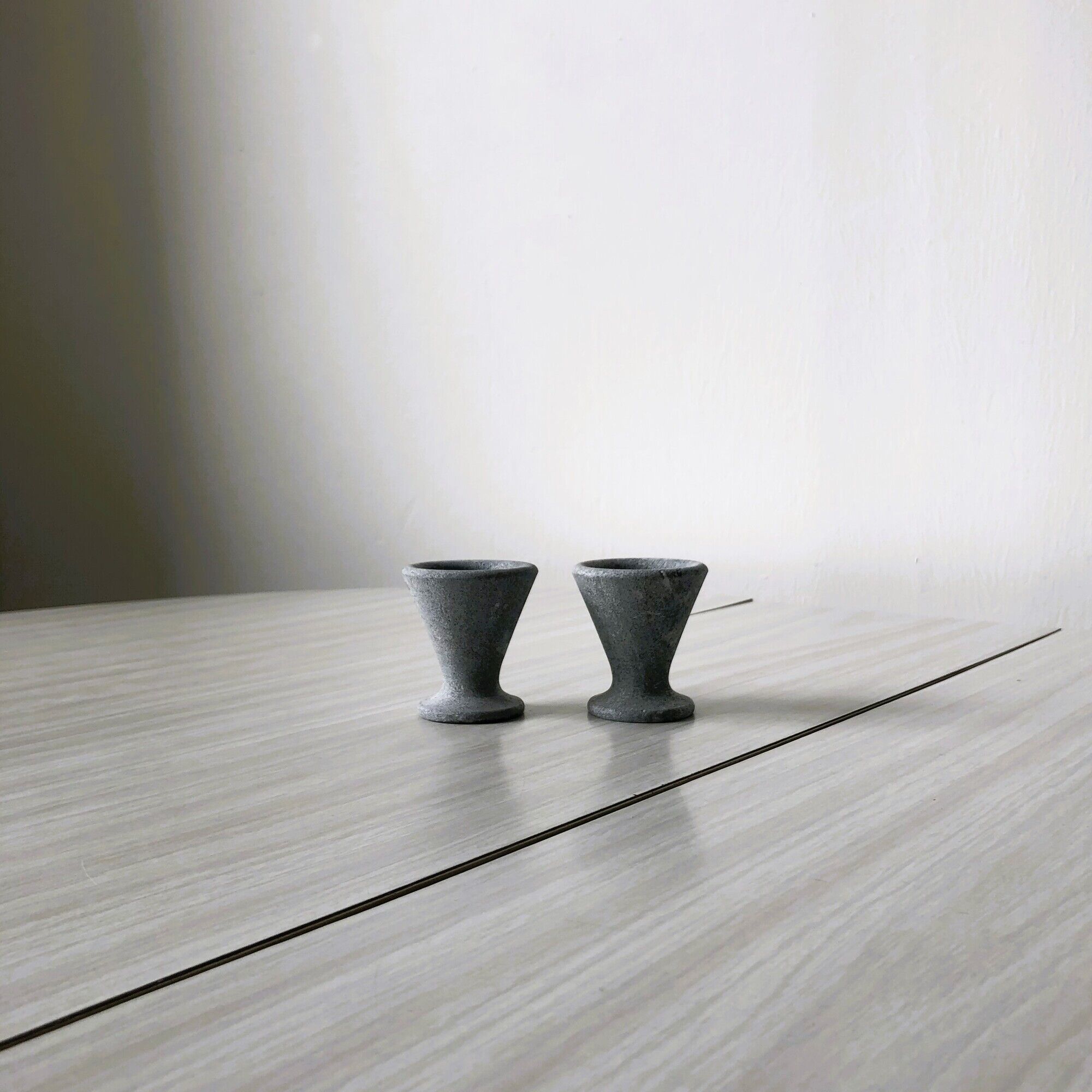 Bougeoirs - concrete candle holder candle decoration