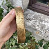 Small vintage golden frame