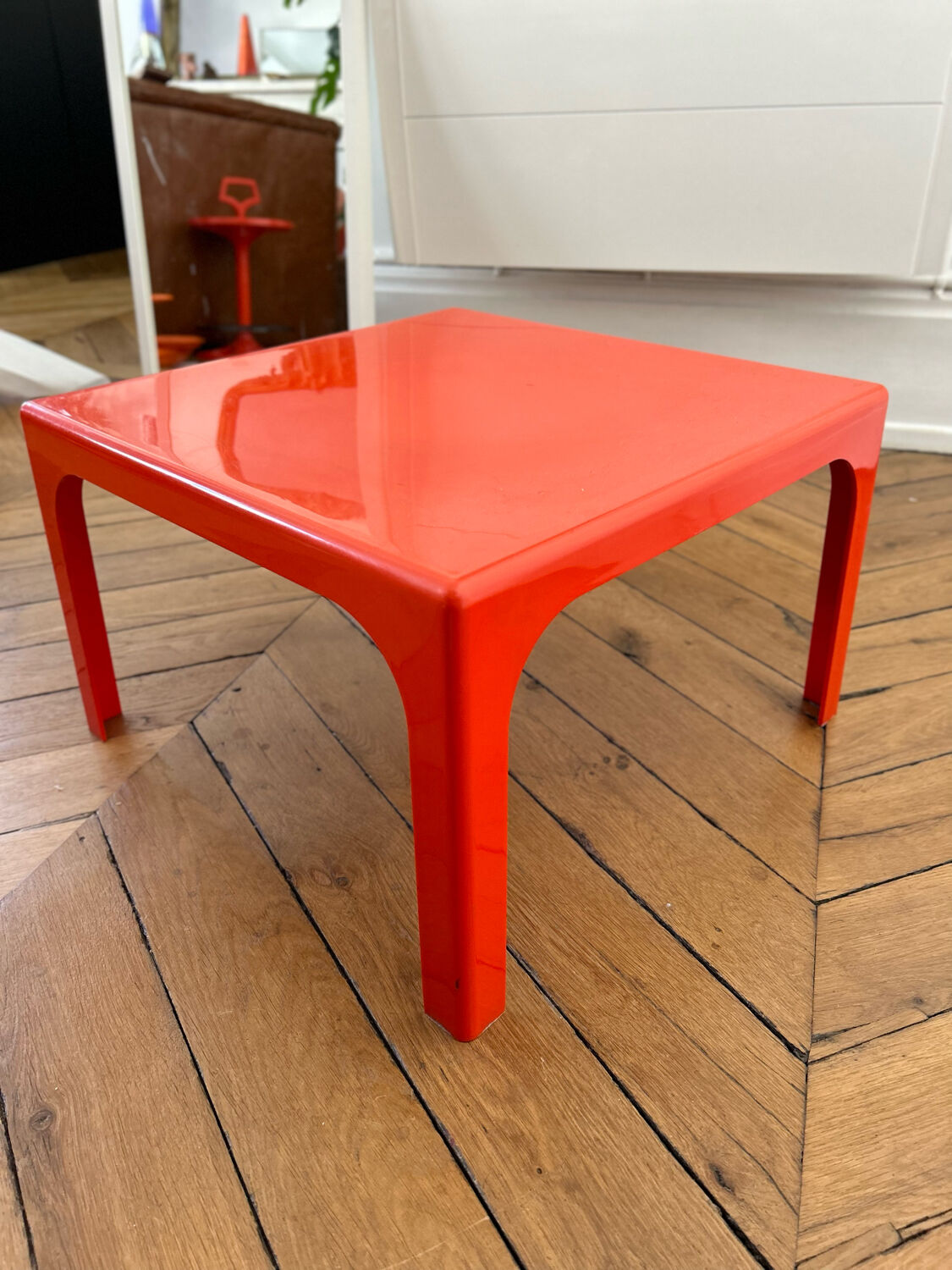 Orange Flair coffee table