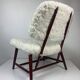 Scandinavian Swedish midcentury lounge chair by Alf Svenson, Model Teve, 1950s