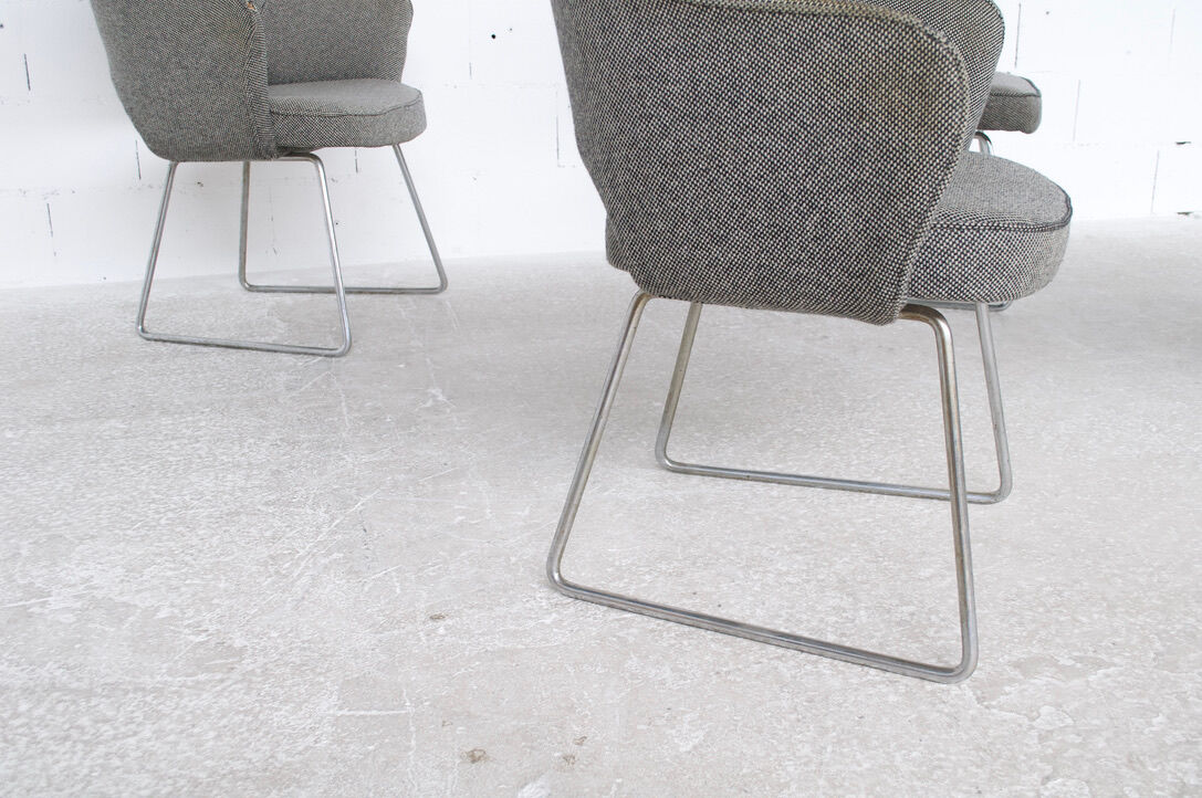 4 armchairs Knoll International 60's Eero Saarinen