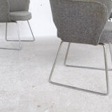 4 armchairs Knoll International 60's Eero Saarinen