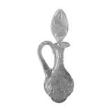Decanter carafe wine with crystal handle