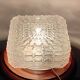 Square glass ceiling light
