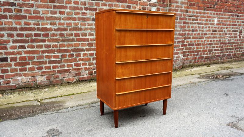 Scandinavian teak chiffonnier