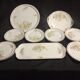 Service à dessert 15 pièces en porcelaine de  Limoges