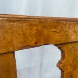 Set of 2 wooden tanned chairs