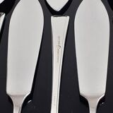 Set of 12 silver plated fish knives and 12 forks