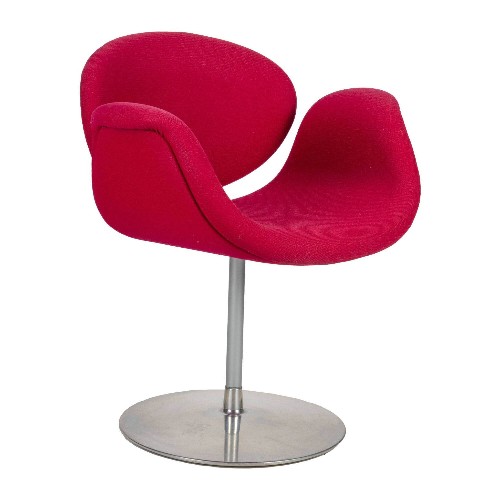 Chaise Tulipe Rouge par Pierre Paulin pour Artifort