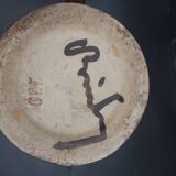 Pot à crème en Grès à glaçure brune et dorée par Lucien Brisdoux France 1930