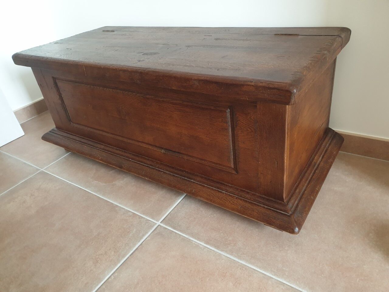 Old oak box