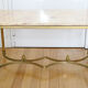 Table basse marbre années 60
