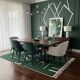 Green RUG, Beni Ourain Moroccan Rug 250/150cm