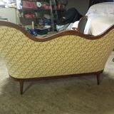 Napoleon III mahogany sofa