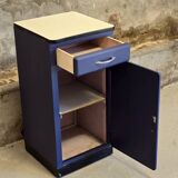 Small Mado kitchen unit from 1960 repainted in Sèvres blue