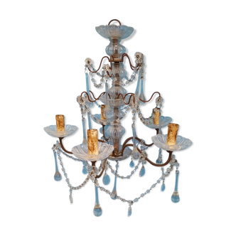 Chandelier with tassels