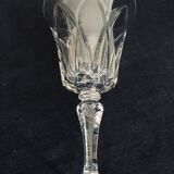 Set of 5 crystal water glasses of Saint Louis Camargue model