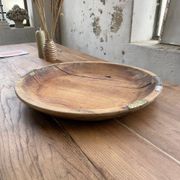 Plat touareg en bois rond XL
