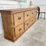 Ancien meuble de métier à tiroirs 1920