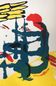 François ARNAL 1924-2012. Sun on the Cold, 1985. Lithograph.