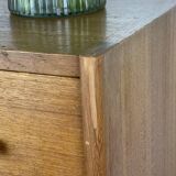 Scandinavian teak chest of drawers