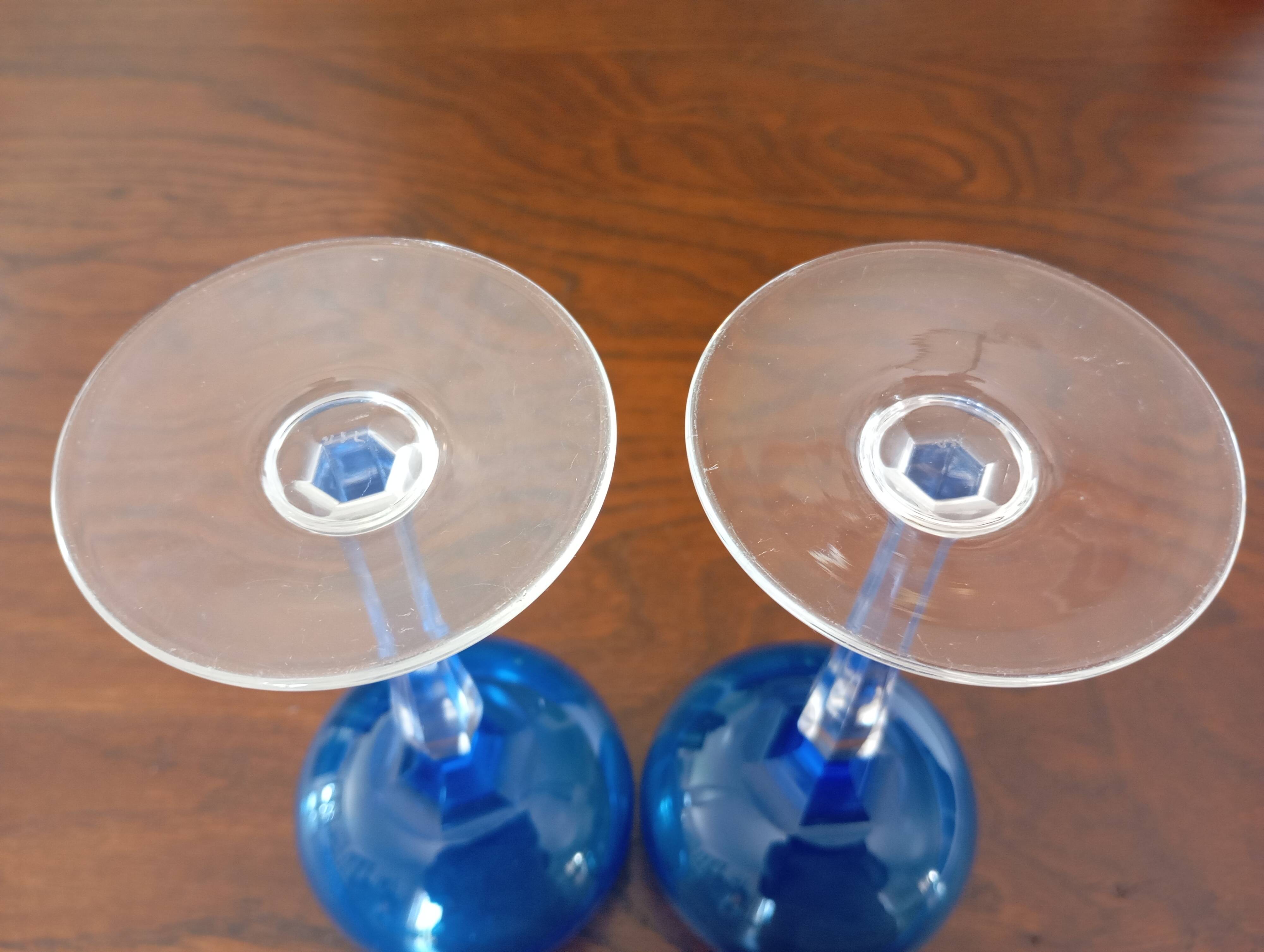 "Saumur" glass from Val-Saint-Lambert.