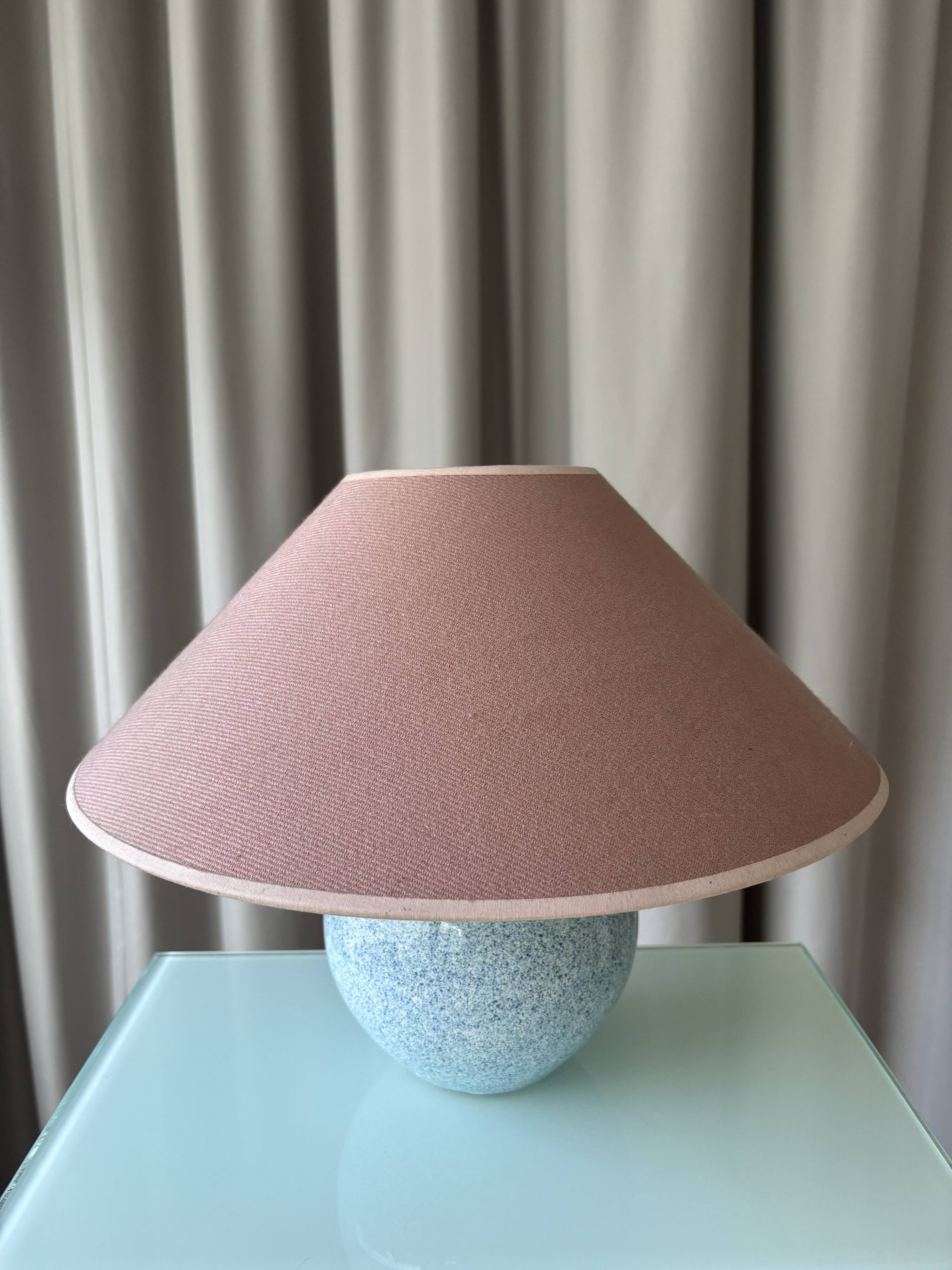 Ceramic 80's lamp