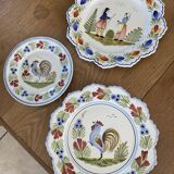 Quimper plates