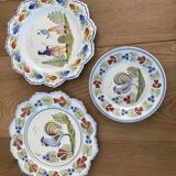 Quimper plates