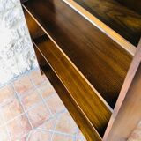 Vintage stand-pedding, Scandinavian style shelf by Herbert Gibbs, circa 60